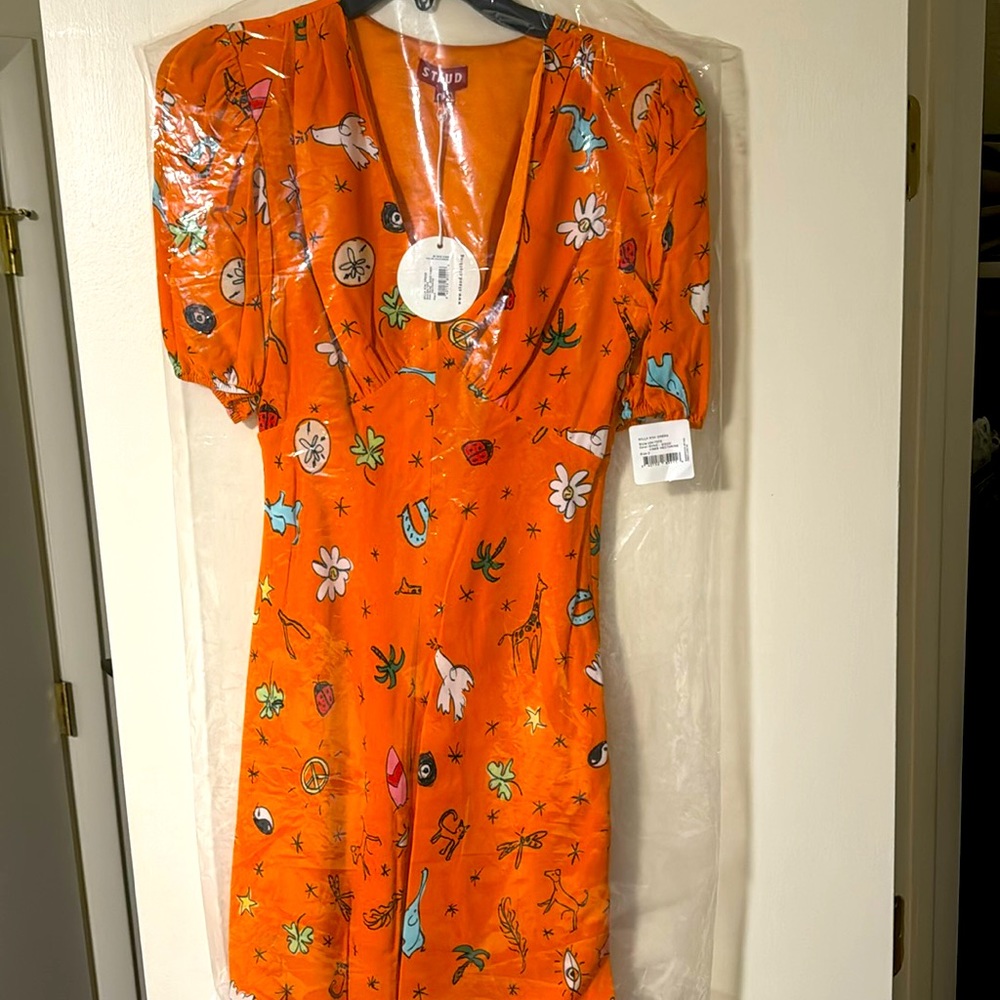NWT: STAUD Milla Mini Dress